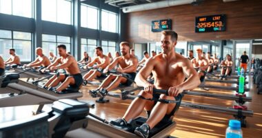 rowing workouts calories and toning