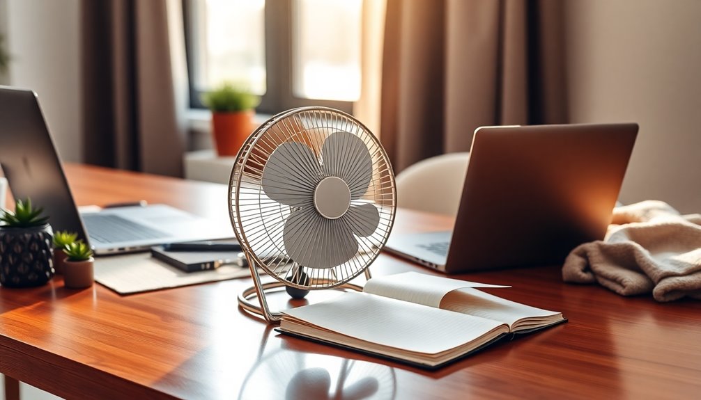 selecting the right desk fans