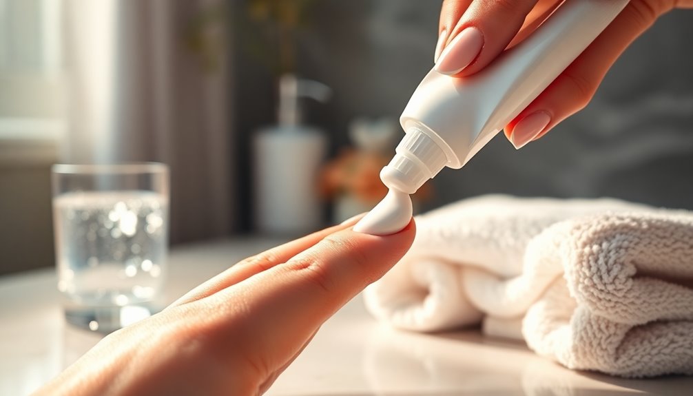 toothpaste for nail brightening