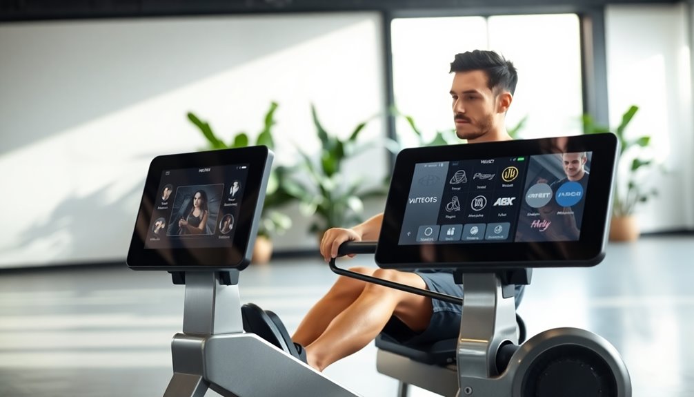 top interactive rowing machines