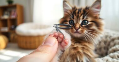 trim feline claws safely