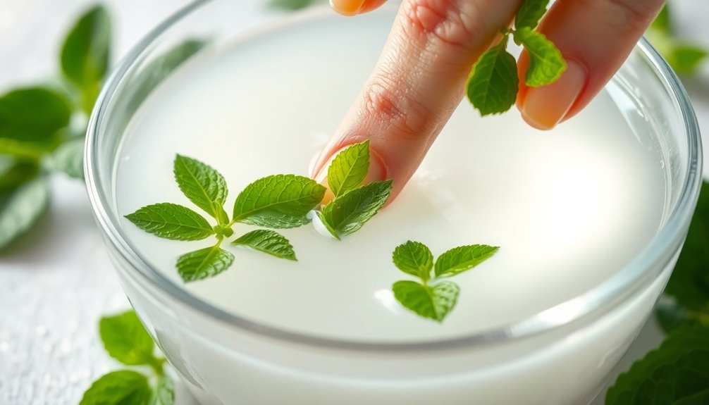 vinegar soak for stains