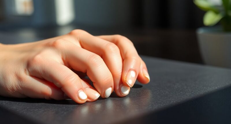 white spots on nails