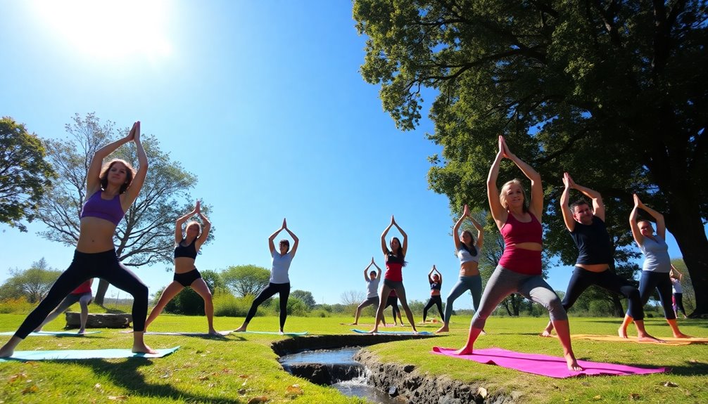 yoga promotes physical wellness