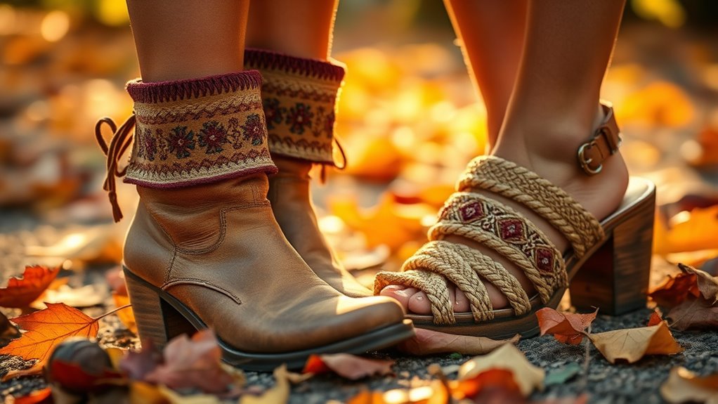 affordable boho footwear options