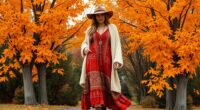 autumn boho style trends