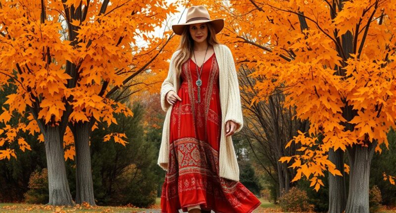 autumn boho style trends