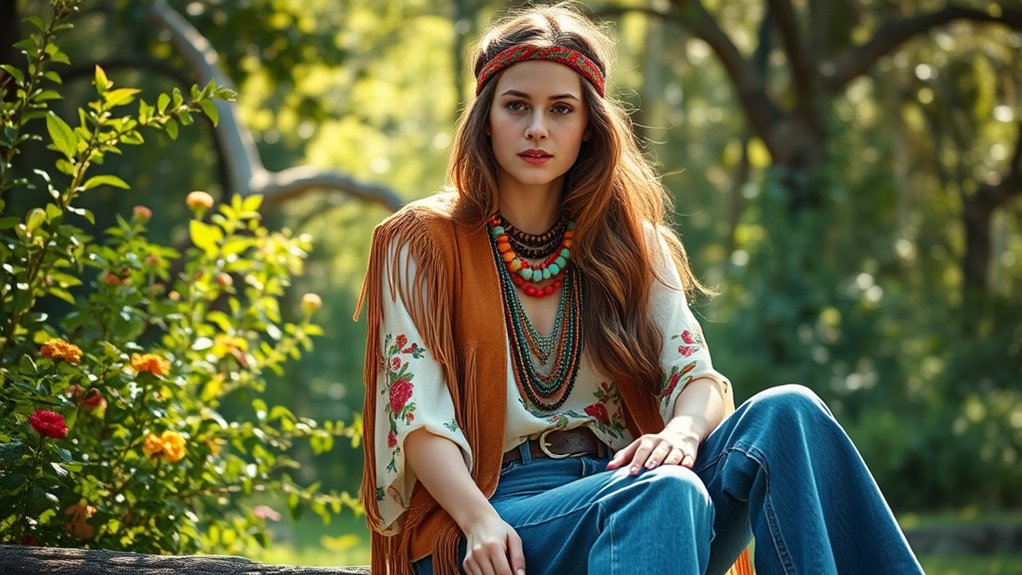 bohemian ethnic festival fashion