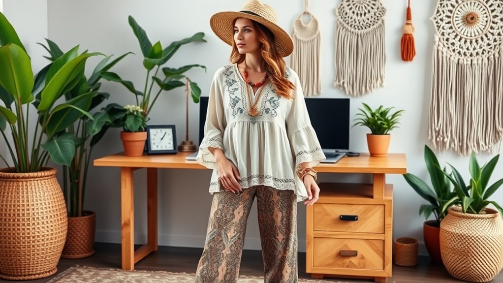 boho chic office essentials