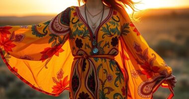 boho floral paisley mix