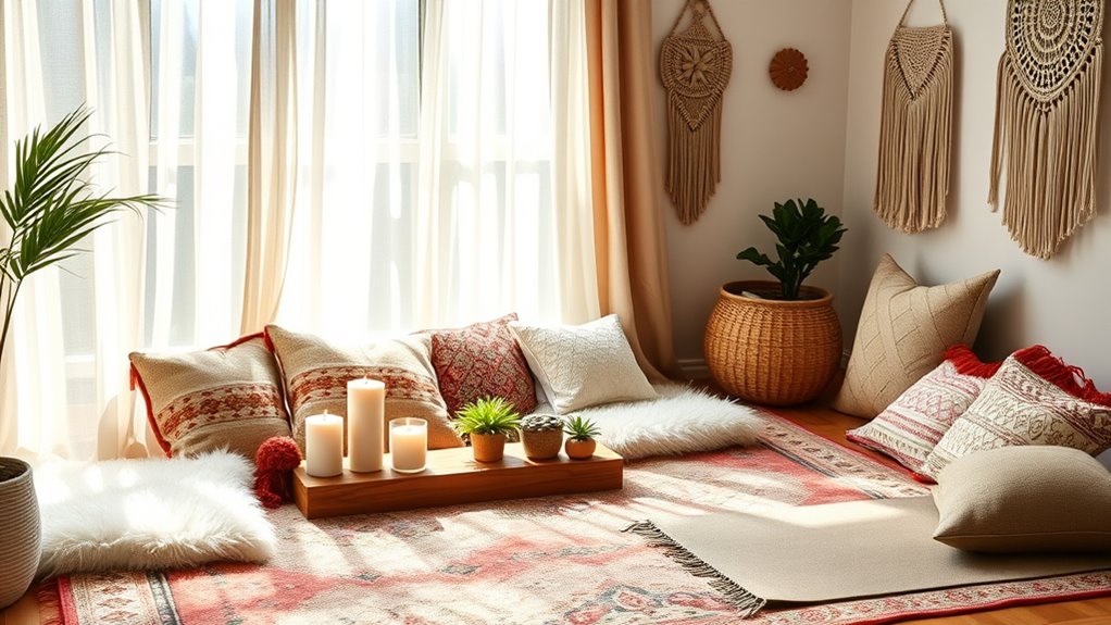 create a serene organized space