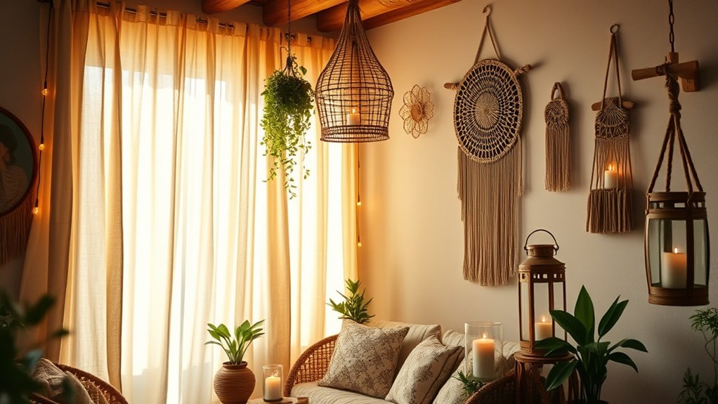eco friendly lighting and decor
