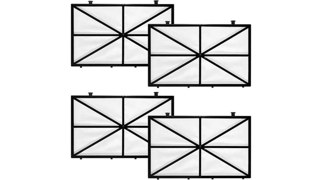 four pack filter cartridges