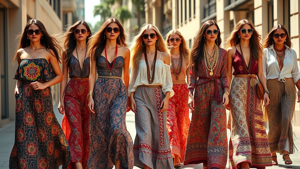 mainstream boho fashion adoption
