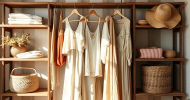 minimalist boho wardrobe