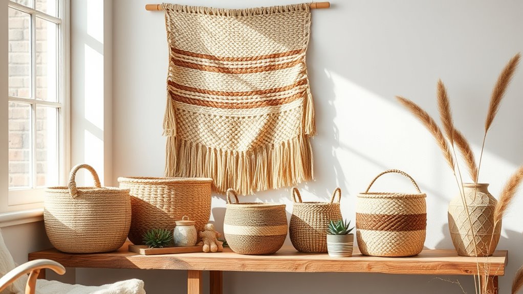 natural cozy eco friendly textures