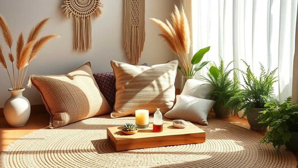 natural textures enhance serenity