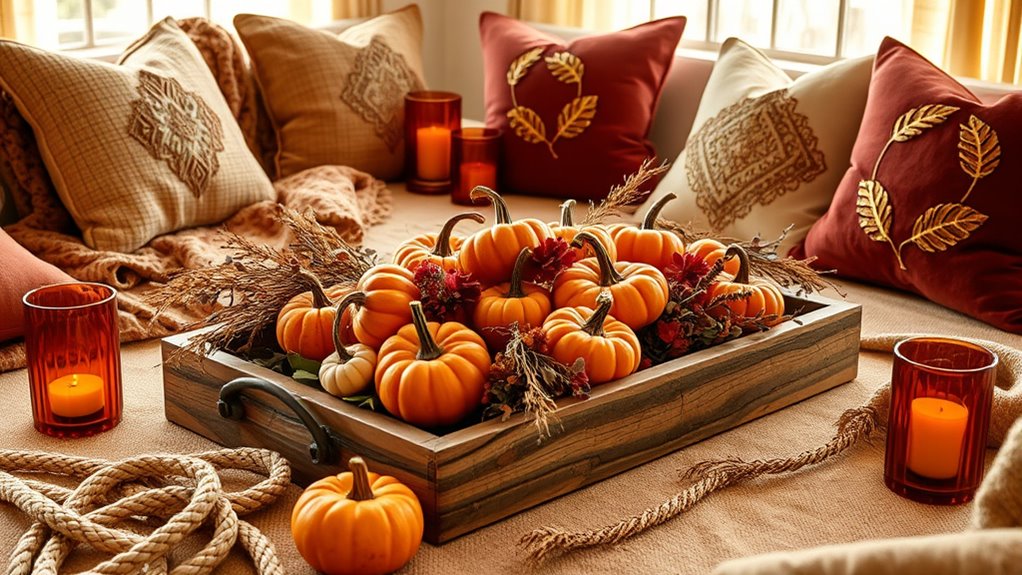 seasonal textures and accents