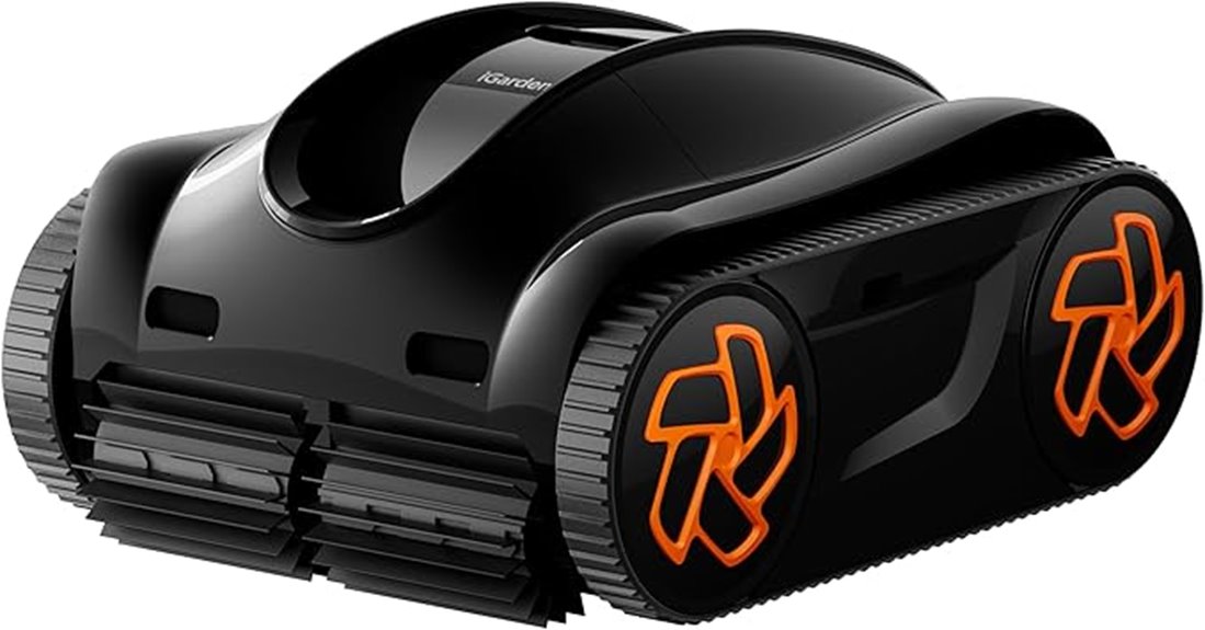 smart touch pool vacuum