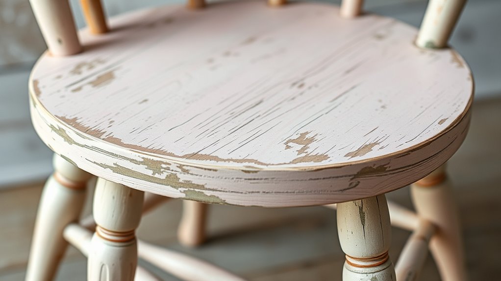 textured distressed boho furniture