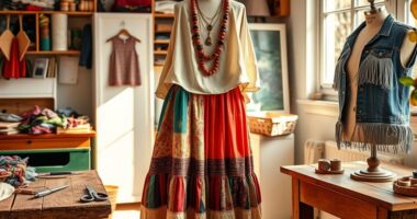 upcycled boho clothing diy