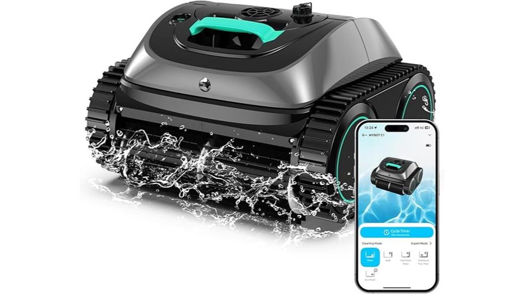 upgraded 2025 pool robot