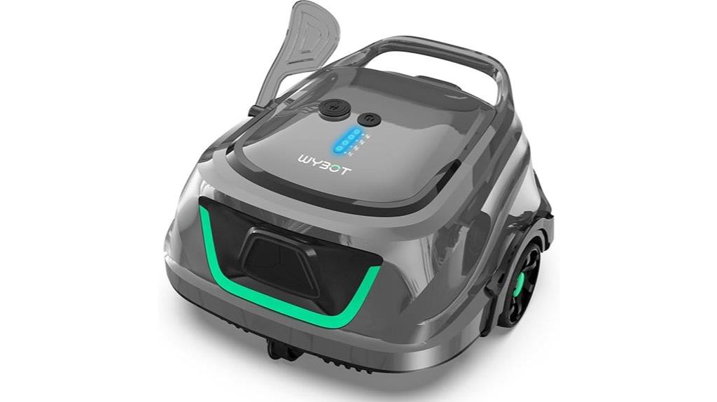 wireless pool cleaning robot