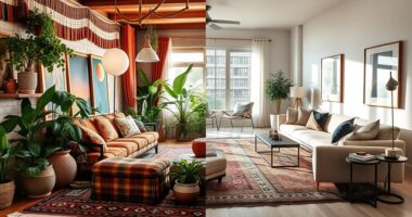 balancing maximalist and minimalist styles