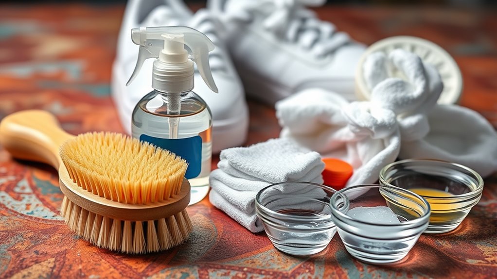 choose proper sneaker cleaning tools