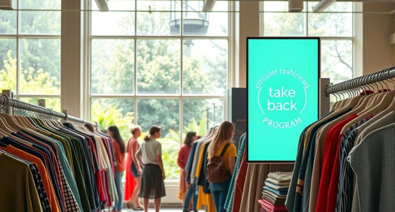 clothing recycling program processes