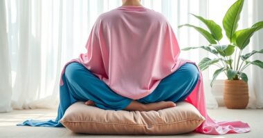 color meditation with clothing