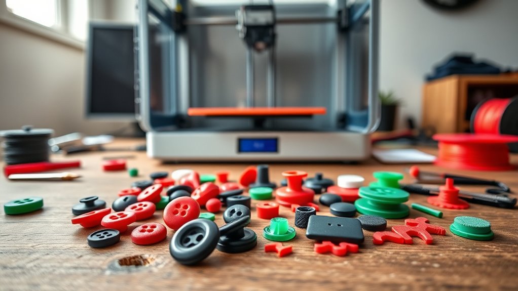 custom 3d printed buttons