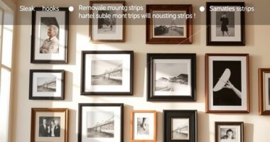 damage free gallery display