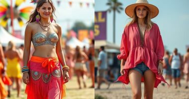 festival style and casual boho