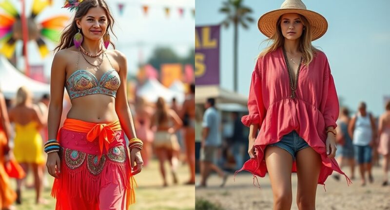 festival style and casual boho