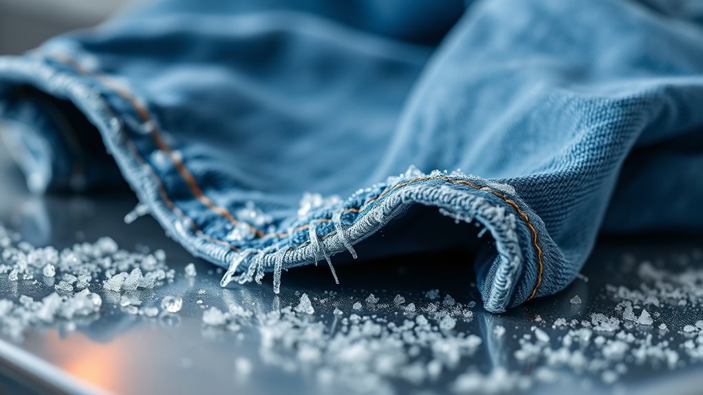 freezing jeans does not sanitize