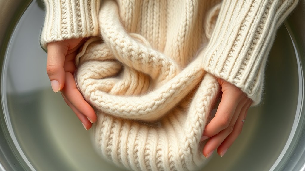 gentle wool washing techniques