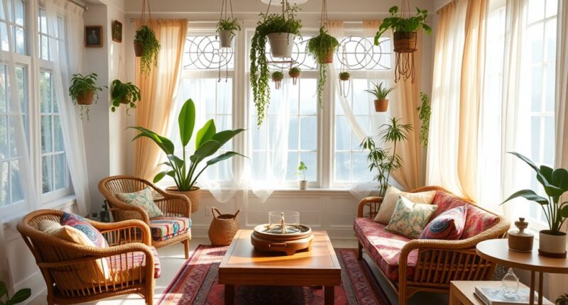 harmonious boho feng shui