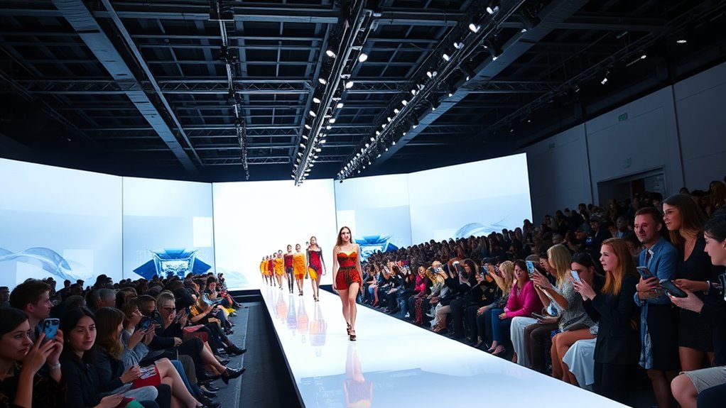 instant runway shopping experience