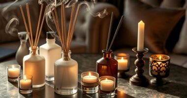 layered scented ambiance creation