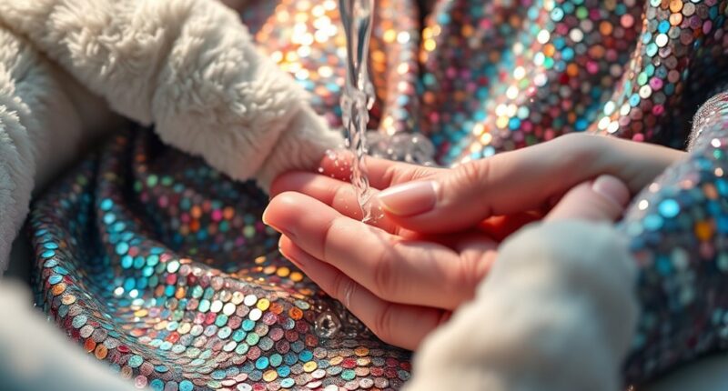 maintain sparkle handle carefully