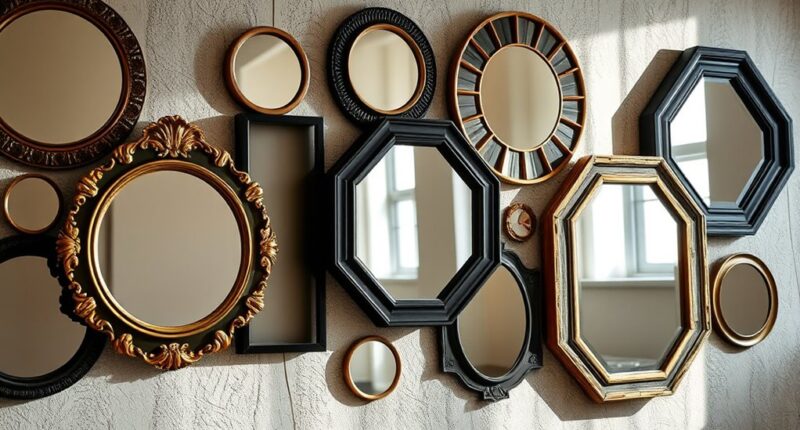 mirror shapes and frames