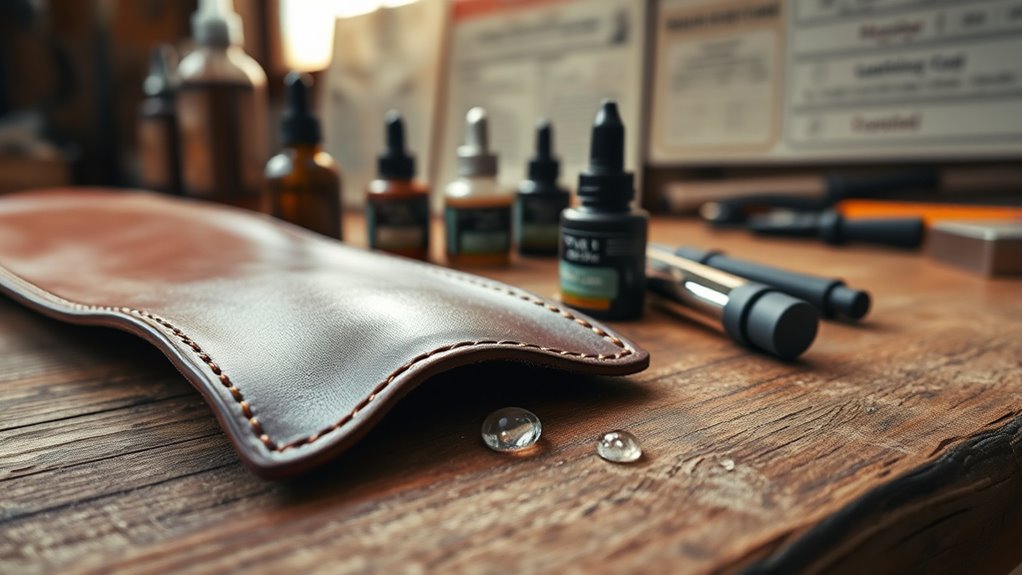 proper leather conditioning routine