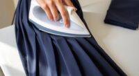 proper pleated skirt ironing