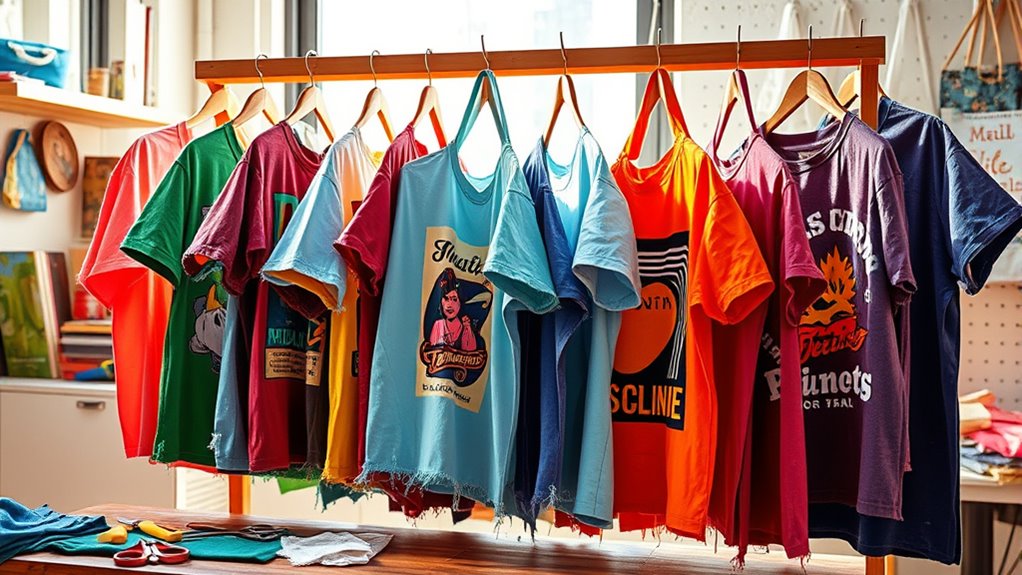 recycle old t shirts creatively