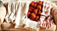 seasonal throw blanket selection
