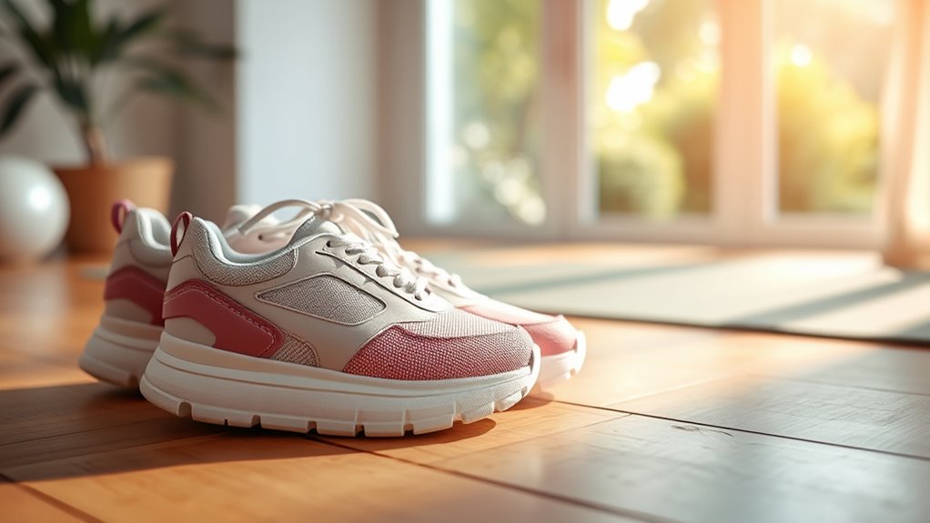 supportive cushioned healthy footwear