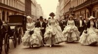 victorian crinoline fashion trends