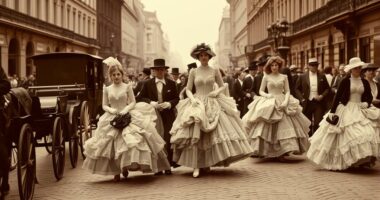 victorian crinoline fashion trends