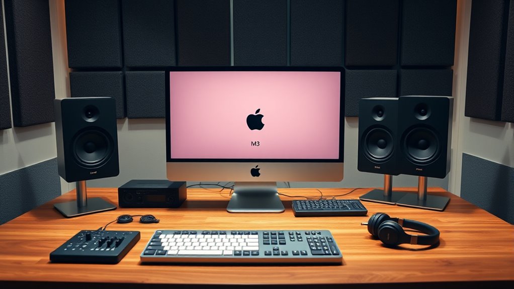 audio production mac studio factors